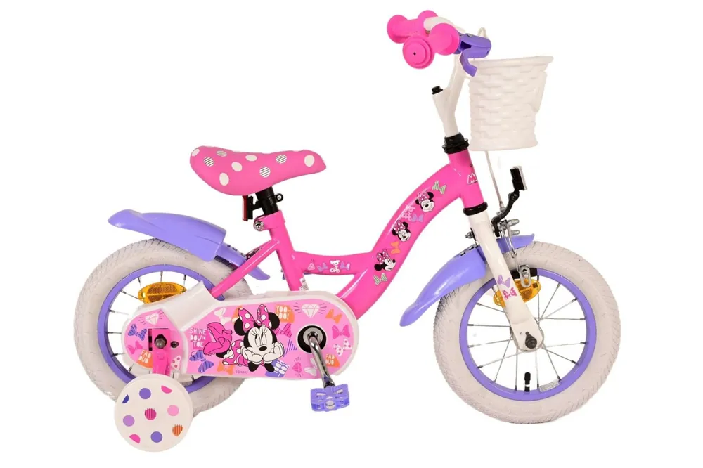 Gratis Retour Minnie Cutest Ever! Kinderfiets 12 inch Volare Bikesland.nl