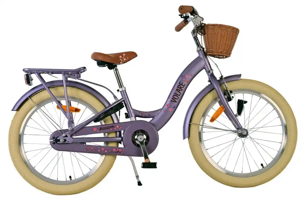 Volare Blossom Kinderfiets 20 inch Paars Bikesland.nl Superprijs