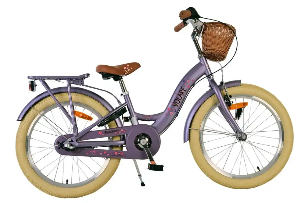 Laatste Versie Volare Blossom Meisjesfiets 20 inch Paars Bikesland.nl