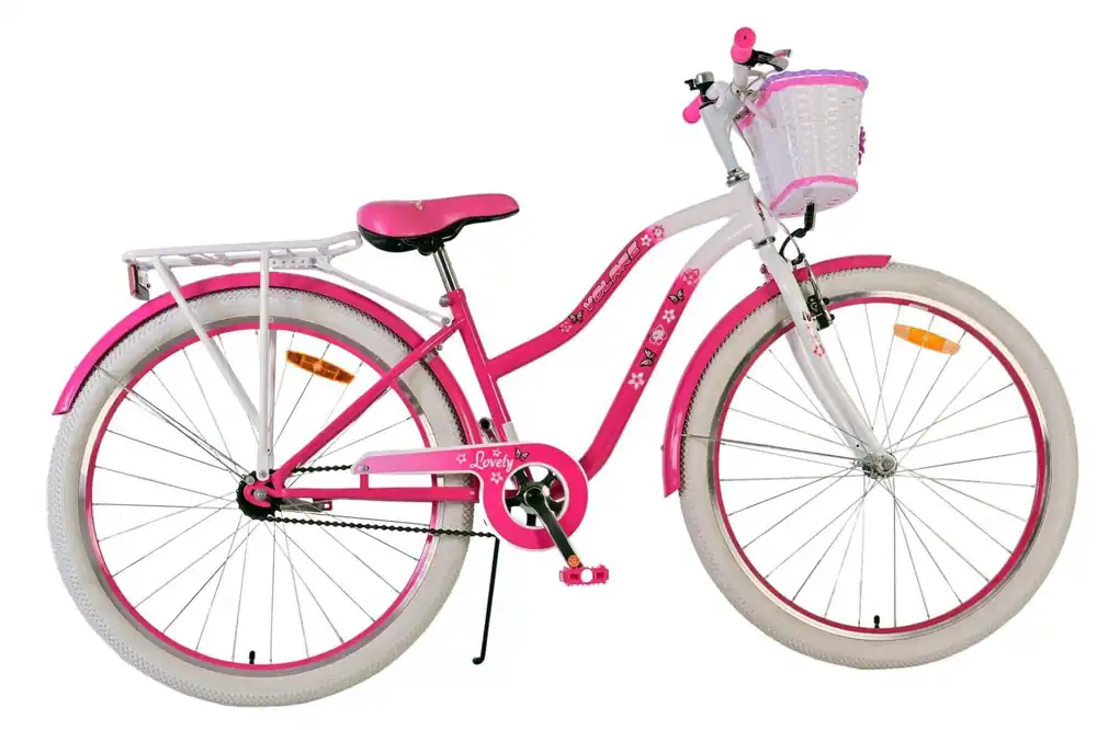 Alleen Vandaag Volare Lovely 26 inch Kinderfiets Meisjes Roze – Terugtraprem