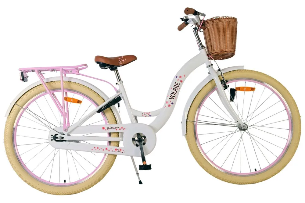 Volare Blossom Kinderfiets 26 inch Wit Bikesland.nl Koop Online
