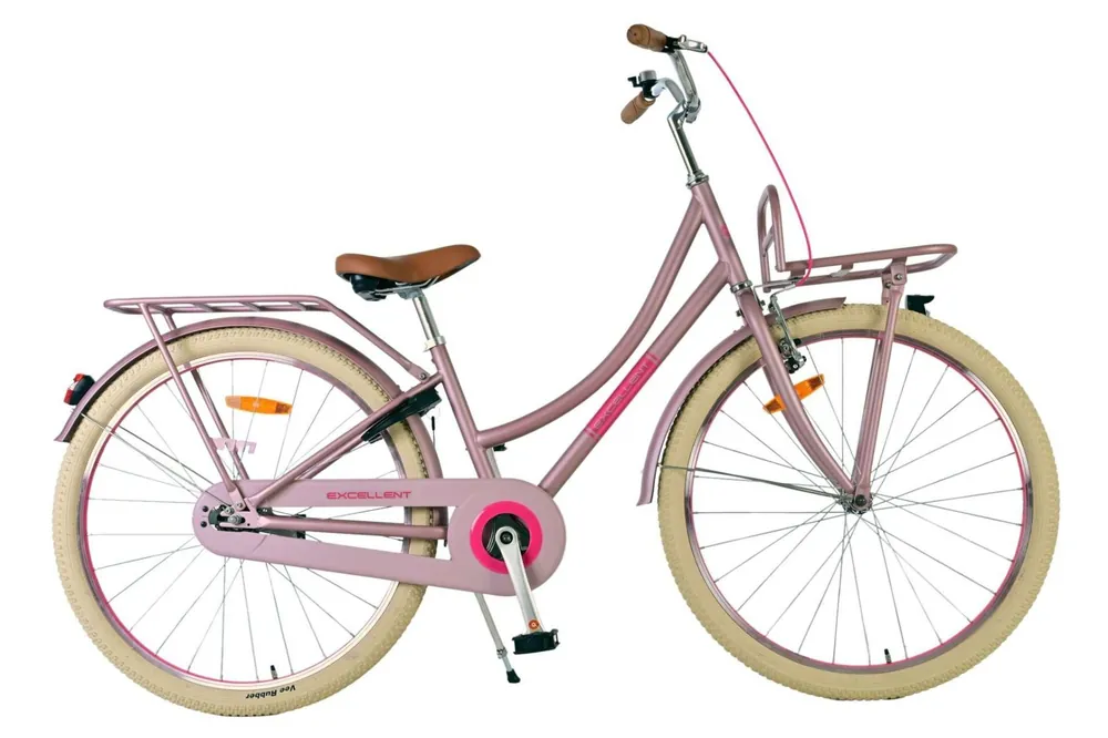 Bestseller Volare Excellent 26 inch Meisjesfiets Mat Roze Bikesland.nl