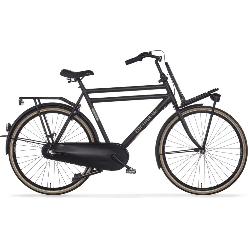 Cortina U4 Transport Herenfiets 28 inch 7V Jet Black Matte – Hoog frame 56 kopen Bikesland Laatste Versie