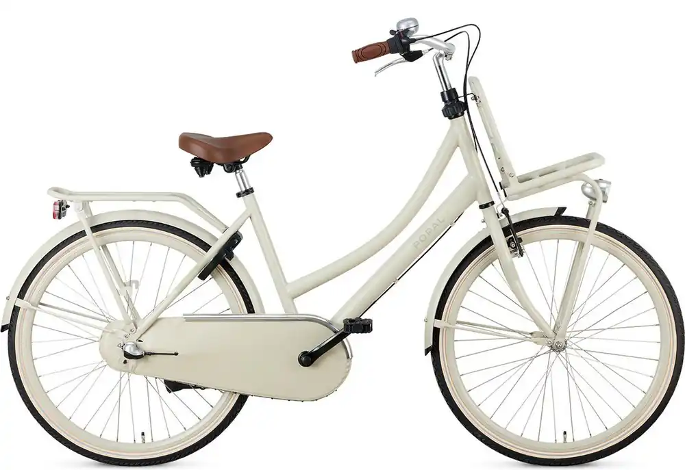 Daily Dutch Basic+ 26" Meisjesfiets – Cosmic Sand – 3 Versnellingen Beperkte Voorraad