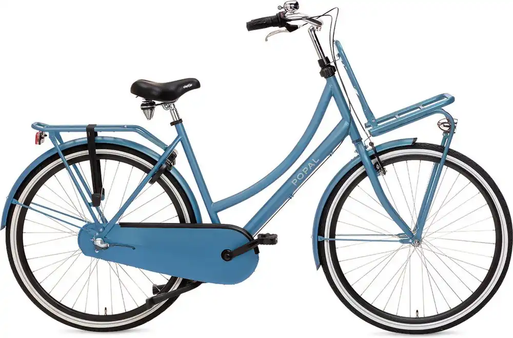 Daily Dutch Basic+ 28" Göteborg Blauw – Framemaat 59 cm Laatste Versie