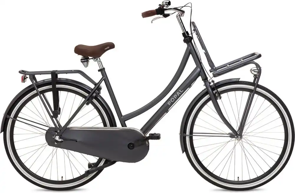 Daily Dutch Basic+ 28" Petrol Blue – Framemaat 47 cm Flitsaanbieding