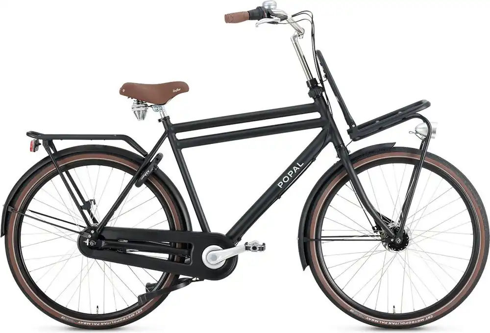 Daily Dutch Prestige N7 28‘‘ Herenfiets – Mat Zwart – 7 Versnellingen Koopje