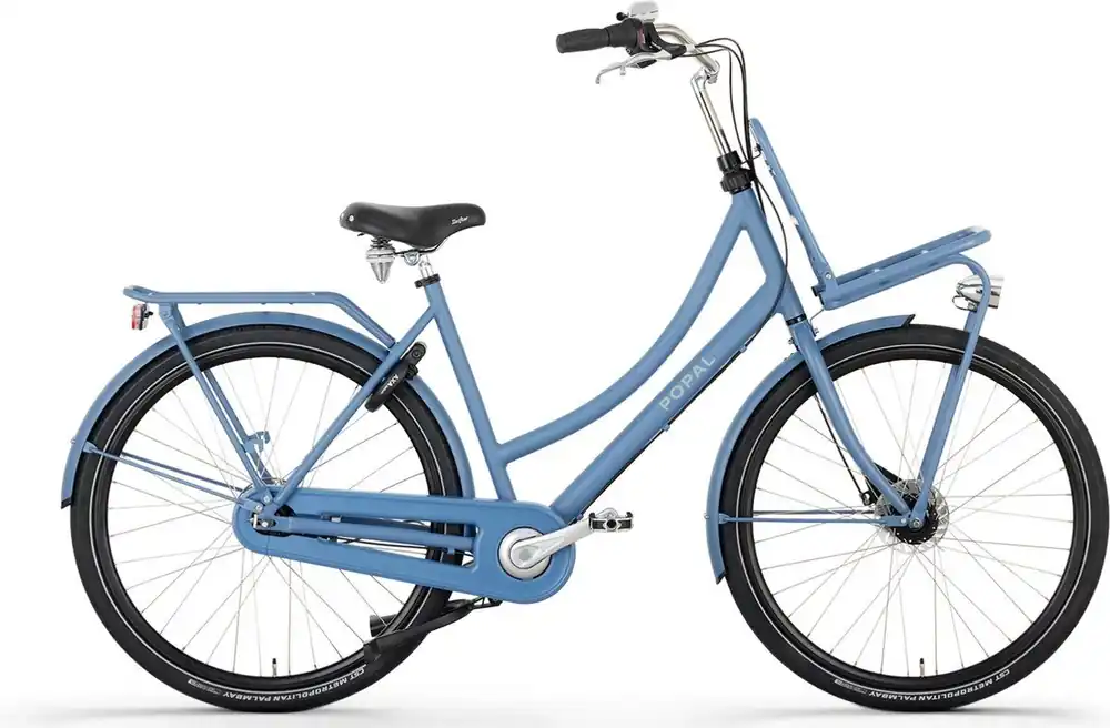 Daily Dutch Prestige N7 RB 28‘‘ Damesfiets – Göteborg Blauw – Framemaat 59 cm Voordeelprijs