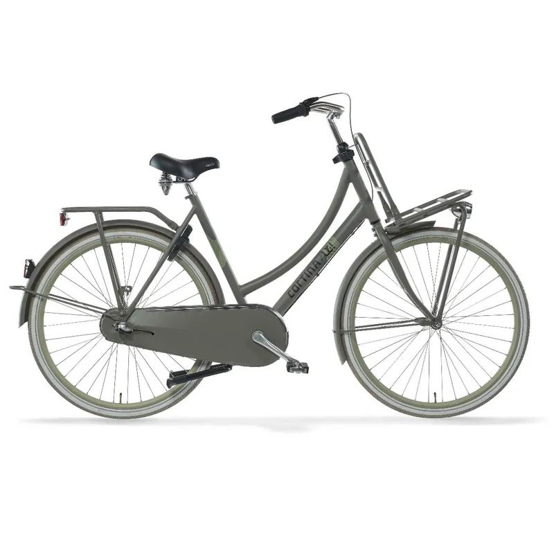Rechtstreeks Van De Fabrikant Cortina U4 Transport ND7 Dames 28” 50cm – Thyme Grey Matte – 7 versnellingen