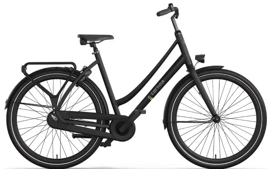 Merkproduct Cortina Tide Damesfiets 50cm Jet Black Matte