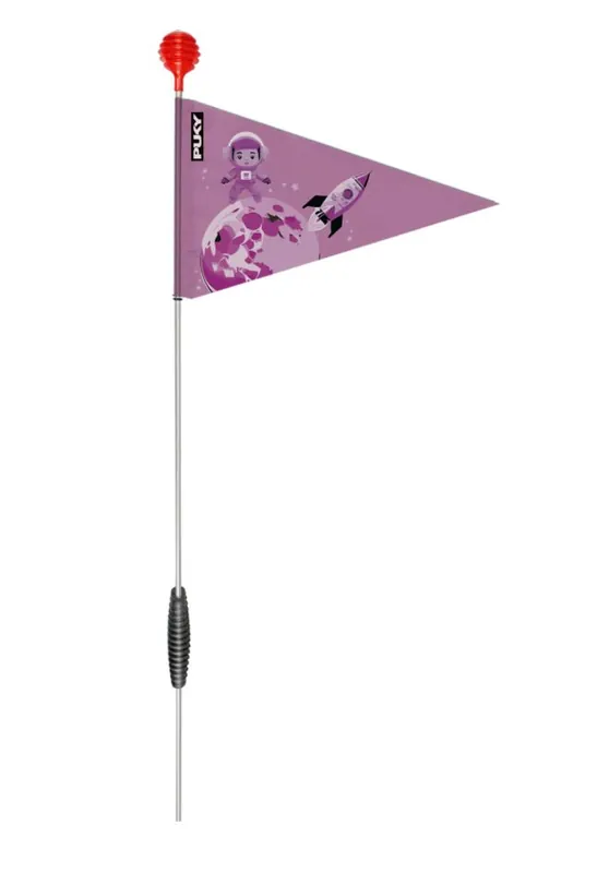 PUKY Veiligheidsvlag Perky Purple – Kinderfiets Accessoire Meest Verkocht