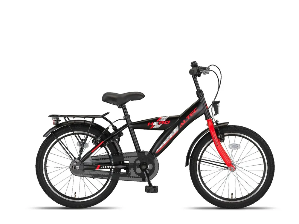 Altec Hero 20 inch Jongensfiets Fire Red Bikesland.nl Gecertificeerd