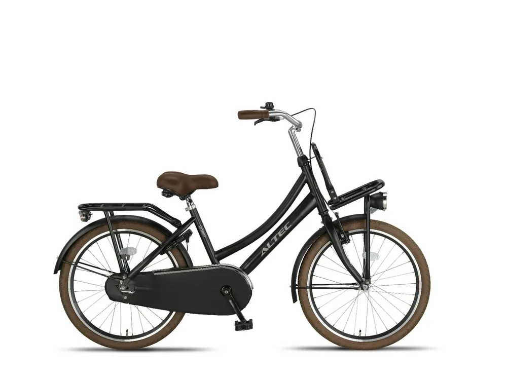 Premium Altec Urban Transportfiets 22 inch Mat Zwart Bikesland.nl