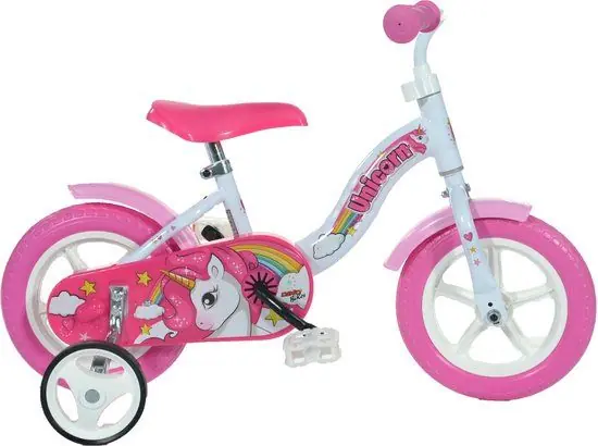 Direct Verzonden Dino Bikes Kinderfiets 10 inch Eenhoorn Bikesland.nl