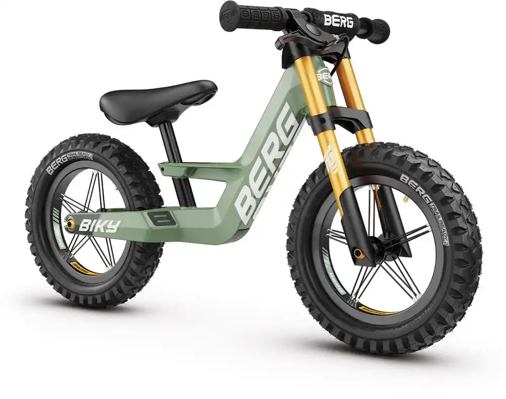 Alleen Vandaag BERG Biky Cross Green Loopfiets 12 inch Bikesland.nl