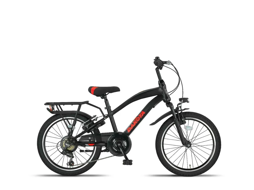 Rechtstreeks Van De Fabrikant Altec Dakota 20 inch Jongensfiets Zwart Bikesland.nl