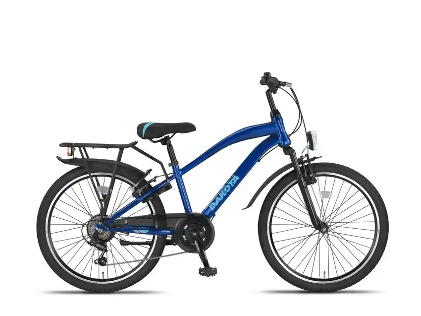 Beperkte Voorraad Altec Dakota 24 inch Blauw Jongens Kinderfiets Bikesland.nl