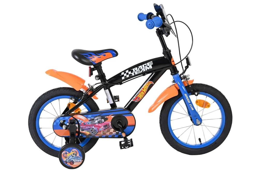 Bestel Nu Volare Hot Wheels Kinderfiets 14 inch Zwart Bikesland.nl