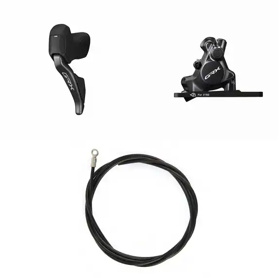 Beperkte Voorraad Shimano GRX 825 Di2 Gravel Disc Shifter 12 Speed Of Rechts set of Links set