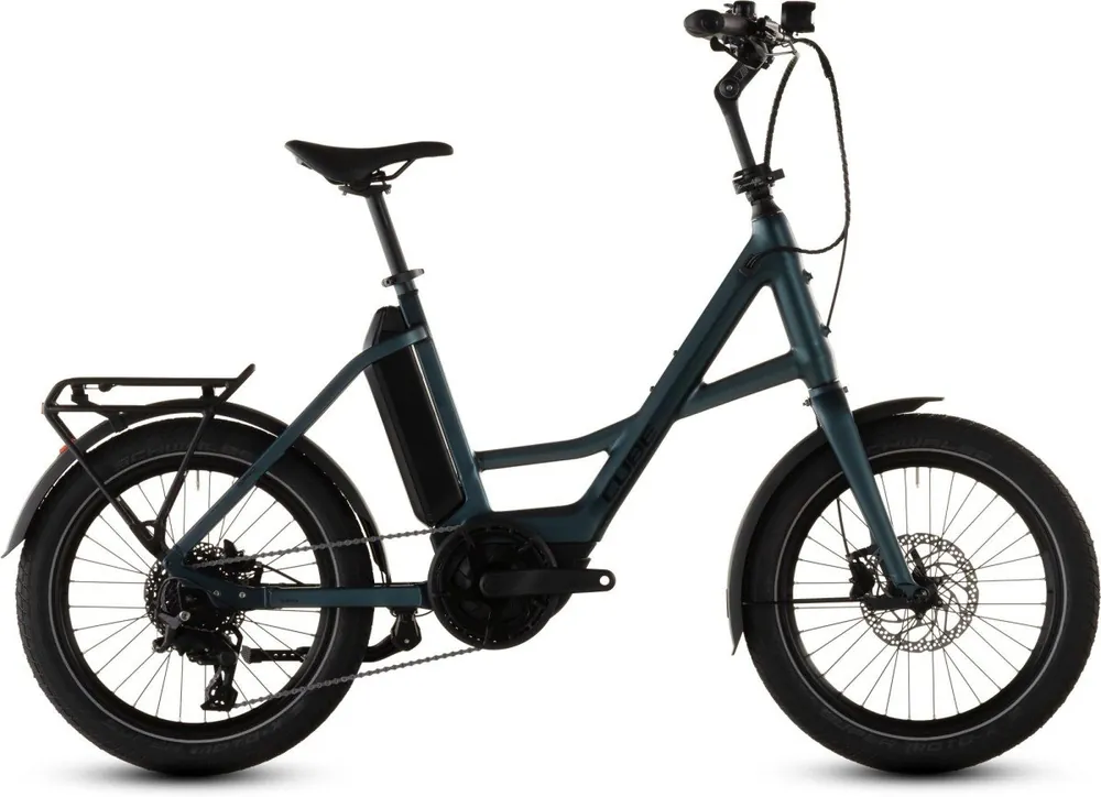 Cube COMPACT HYBRID 545 ROYALGREEN/BLACK Hoge Kwaliteit