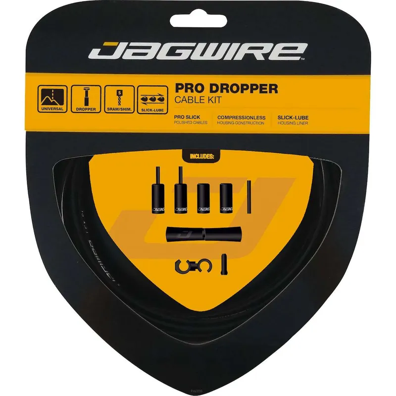 Jagwire Pro Dropper Kit 3mm - Zwart Express Levering