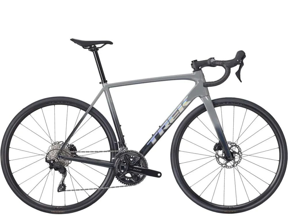 Trek Emonda ALR 5 SLATE PRISMATIC/BLACK PRISMATIC FADE Gratis Retour