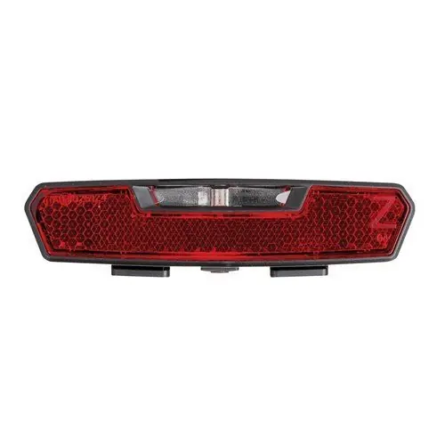 Superprijs Axa ACHTERLICHT JUNO BATTERY LED 50MM ZW Zwart