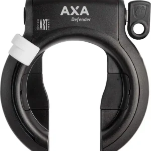Axa SLOT RING DEFENDER M/WITTE KNOP LTD ZW Zwart/Wit Flitsaanbieding