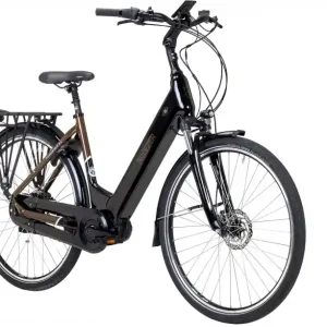Breezer Powertrip EVO 3.1+ LS zwart/brons - elektrische damesfiets 45 400Wh (tot 100km) Favoriet
